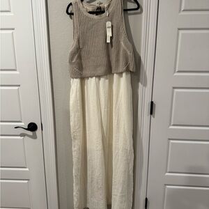 Sleeveless Anthropologie Sweater Dress New With Tags